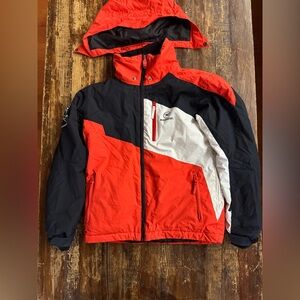 Rossignol Tri-Color Ski Jacket - Red, Black, White